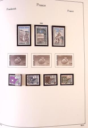 Collection timbres neuf de France en 3 albums