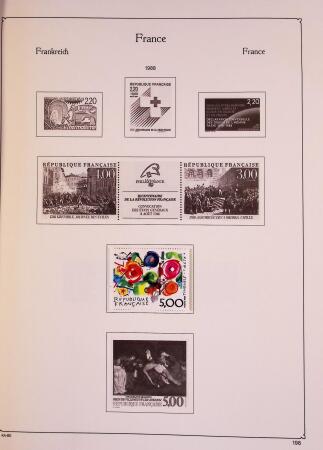 Collection timbres neuf de France en 3 albums
