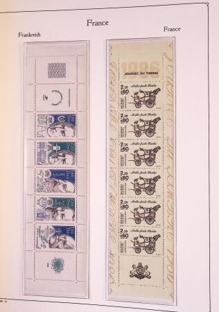 Collection timbres neuf de France en 3 albums
