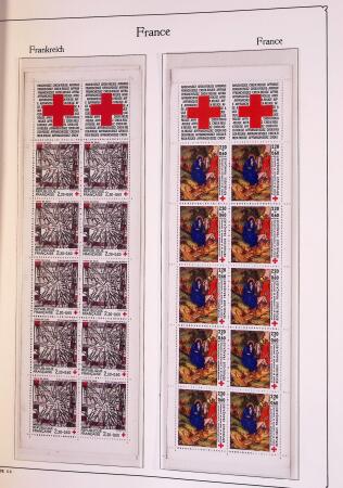 Collection timbres neuf de France en 3 albums