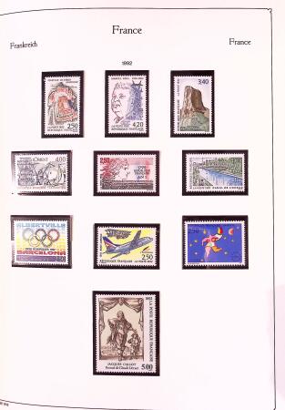 Collection timbres neuf de France en 3 albums