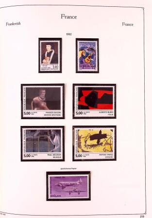 Collection timbres neuf de France en 3 albums