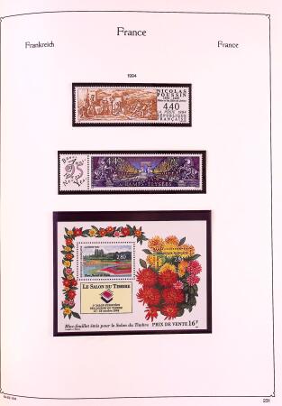 Collection timbres neuf de France en 3 albums