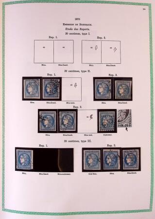 Collection timbres oblitérés de France en 3 albums
