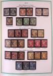 Collection timbres oblitérés de France en 3 albums