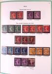 Collection timbres oblitérés de France en 3 albums