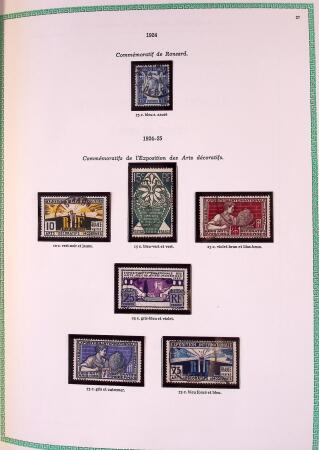 Collection timbres oblitérés de France en 3 albums