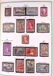 Collection timbres oblitérés de France en 3 albums