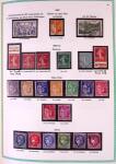 Collection timbres oblitérés de France en 3 albums