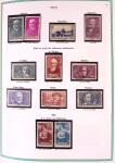 Collection timbres oblitérés de France en 3 albums