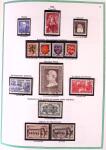 Collection timbres oblitérés de France en 3 albums