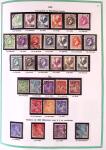 Collection timbres oblitérés de France en 3 albums
