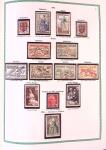 Collection timbres oblitérés de France en 3 albums
