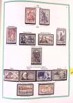 Collection timbres oblitérés de France en 3 albums