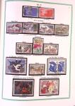 Collection timbres oblitérés de France en 3 albums