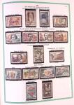 Collection timbres oblitérés de France en 3 albums