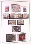 Collection timbres oblitérés de France en 3 albums