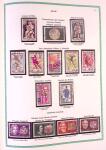 Collection timbres oblitérés de France en 3 albums