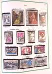 Collection timbres oblitérés de France en 3 albums