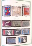 Collection timbres oblitérés de France en 3 albums
