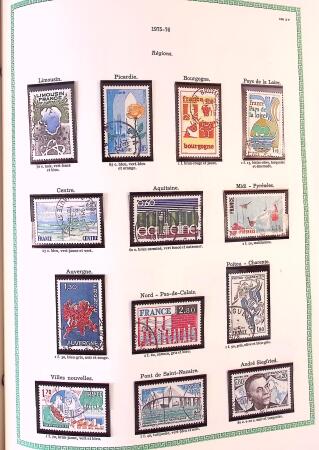 Collection timbres oblitérés de France en 3 albums