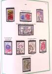 Collection timbres oblitérés de France en 3 albums