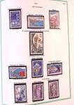 Collection timbres oblitérés de France en 3 albums