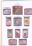 Collection timbres oblitérés de France en 3 albums