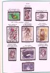 Collection timbres oblitérés de France en 3 albums