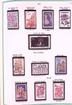 Collection timbres oblitérés de France en 3 albums