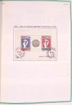 Collection timbres oblitérés de France en 3 albums