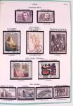 Collection timbres oblitérés de France en 3 albums