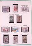 Collection timbres oblitérés de France en 3 albums