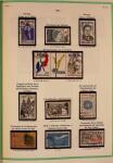 Collection timbres oblitérés de France en 3 albums