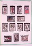 Collection timbres oblitérés de France en 3 albums