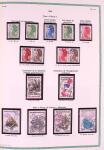 Collection timbres oblitérés de France en 3 albums