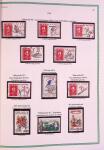 Collection timbres oblitérés de France en 3 albums