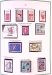 Collection timbres oblitérés de France en 3 albums