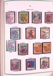 Collection timbres oblitérés de France en 3 albums