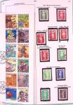 Collection timbres oblitérés de France en 3 albums