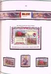 Collection timbres oblitérés de France en 3 albums