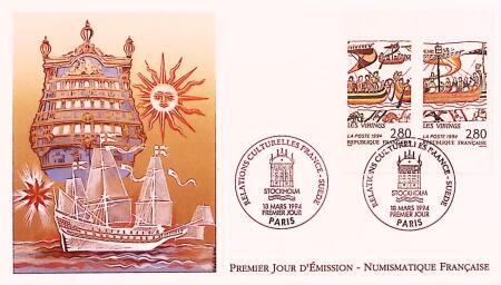 Collection timbres oblitérés de France en 3 albums