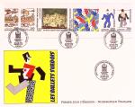 Collection timbres oblitérés de France en 3 albums