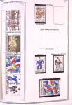 Collection timbres oblitérés de France en 3 albums