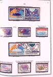 Collection timbres oblitérés de France en 3 albums