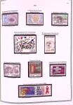 Collection timbres oblitérés de France en 3 albums