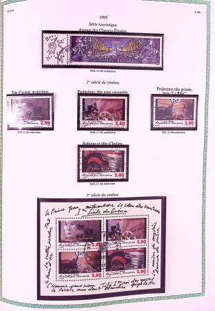 Collection timbres oblitérés de France en 3 albums