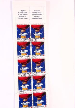 Collection timbres oblitérés de France en 3 albums
