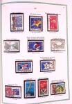 Collection timbres oblitérés de France en 3 albums