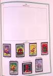 Collection timbres oblitérés de France en 3 albums